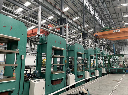 acheter Presse de vulcanisation de plat de PLC de machine de presse de vulcanisation en caoutchouc de cadre online manufacture
