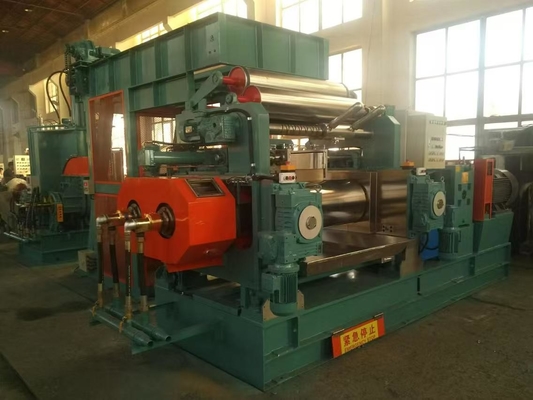 acheter Faible prix 110 kW puissance caoutchouc composite moulin ouvert processus de durcissement à double rouleau plus longue durée de vie online manufacture