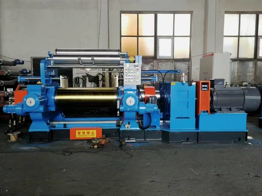 acheter La machine de mélange de caoutchouc à deux rouleaux en fonte et à rouleaux de diamètre 12 14 16 pouces online manufacture