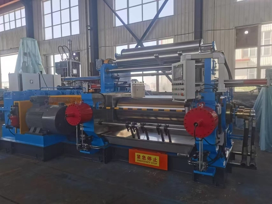 acheter Fermeture d'urgence de sécurité de l'usine de mélange de caoutchouc à deux rouleaux contrôlée par PLC online manufacture