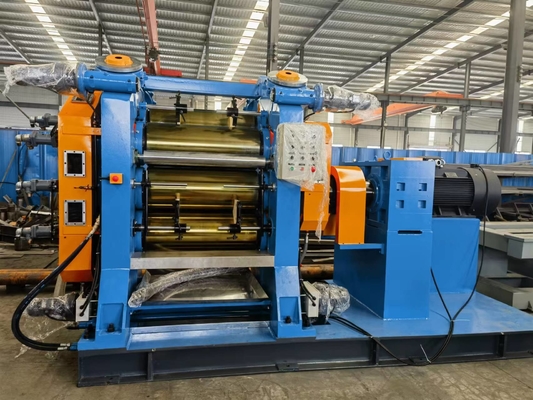 acheter Commande PLC 4 rouleaux de câble en caoutchouc machine à calender en tissu online manufacture