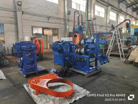 acheter Machine de découpe de bloc de pneus à bande de pneus à anneaux semi-automatiques online manufacture