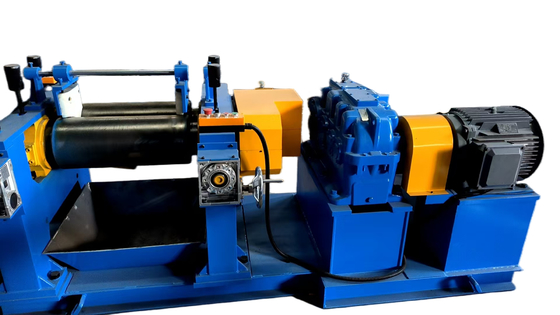 acheter Moulin à rouleaux en caoutchouc de 10 pouces avec réglage électrique de la hauteur pour la petite production online manufacture