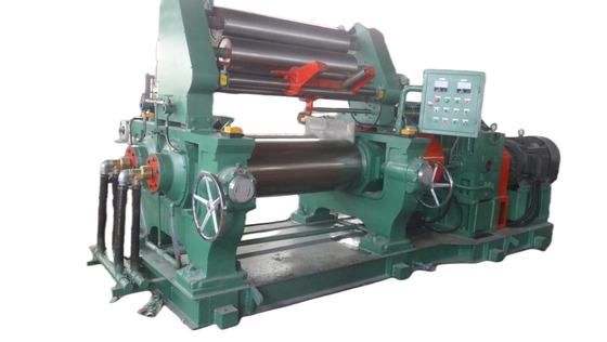 acheter Système de contrôle PLC 16 pouces moulin de mélange de caoutchouc pour la ligne de mélange de caoutchouc composé online manufacture