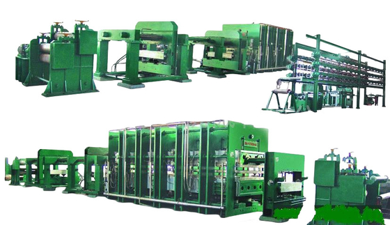 acheter Machine de vulcanisation par courroie de commande PLC 800T Presse hydraulique pour le moulage du caoutchouc online manufacture