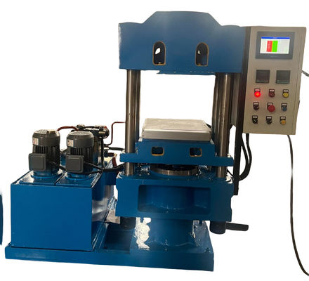 acheter 250mm Plunger Diameter Rubber Vulcanizing Press Machine with Manual Operation and 57.6kw×2 Heating Power online manufacture