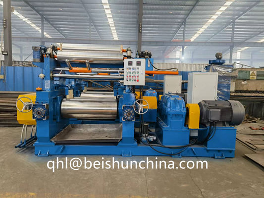 Bon prix La machine de mélange de caoutchouc de 18 pouces est utilisée pour produire des matières premières de tuyaux en caoutchouc et mélanger du caoutchouc en ligne