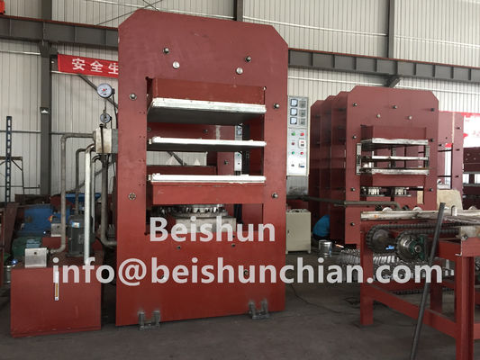 Bon prix Presses de vulcanisation à plaques plates en caoutchouc pour la vulcanisation de produits en caoutchouc en ligne