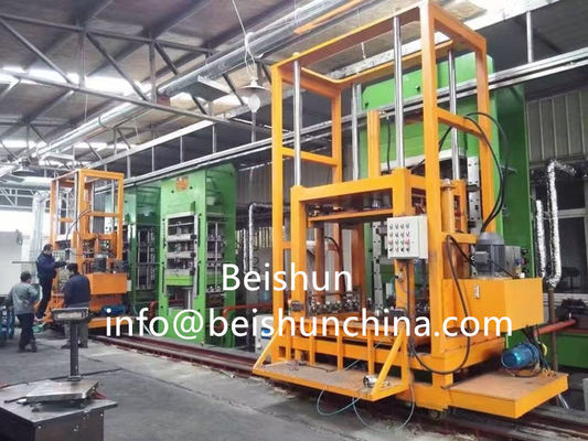 Bon prix Machine de presse vulcanisante en caoutchouc de haute qualité pour la production de fenders de quai en ligne