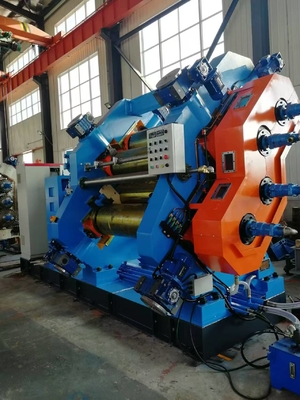 Machine électrique à rouleaux à 3 rouleaux de 500 à 2000 mm pour la production de feuilles de caoutchouc
