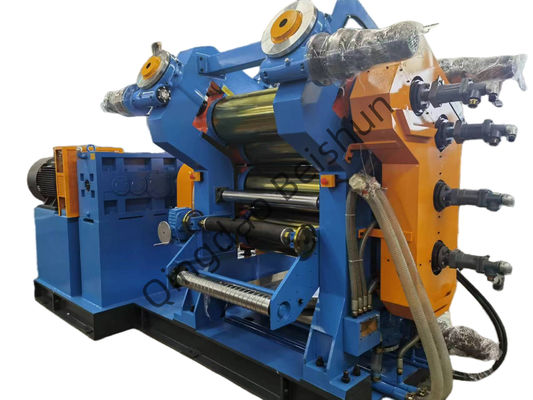 Bon prix Calendrier en caoutchouc PLC à 4 rouleaux avec contrôle précis de l'épaisseur du caoutchouc et système de refroidissement stable en ligne