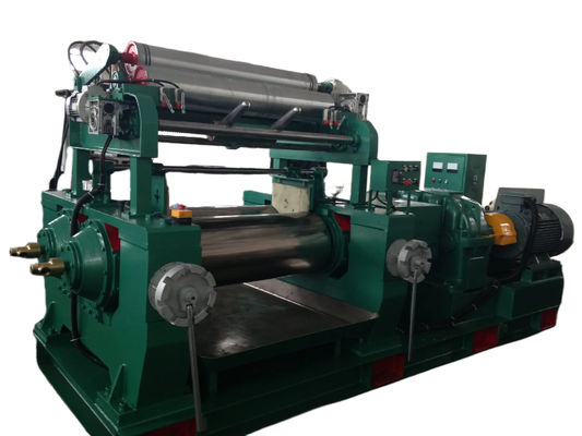 Moulin de mélange de caoutchouc réglable électrique de 18 pouces