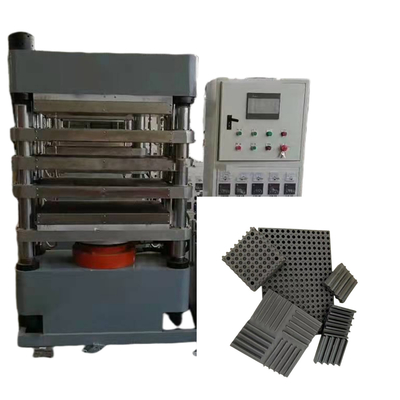 1000KN force de serrage 4 couches de caoutchouc coussin presses hydrauliques de vulcanisation