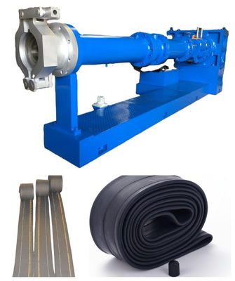 Extrudeuse à chaud de caoutchouc de modèle XJP-120 de 55 kW peut être utilisée pour l'extrusion de caoutchouc de bande de roulement de pneus et la fabrication de tubes internes de caoutchouc