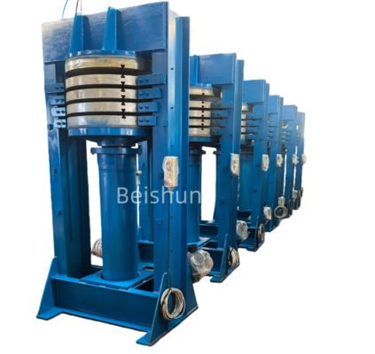 Bon prix Presse de vulcanisation de pneus de moto hydraulique électrique semi-automatique à quatre couches avec alimentation 380V/50Hz et tension 220V/380V/Personnalisée en ligne