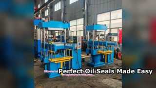 Machine de presse de moulage de joints d'huile en caoutchouc, joints de haute qualité